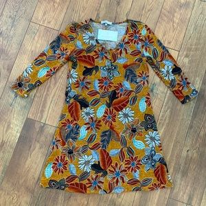 Floral Tunic/Dress Size small Keren Hart